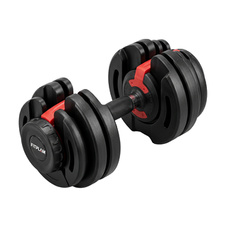 FITPLAM adjustable dumbbell set 5-in-1
